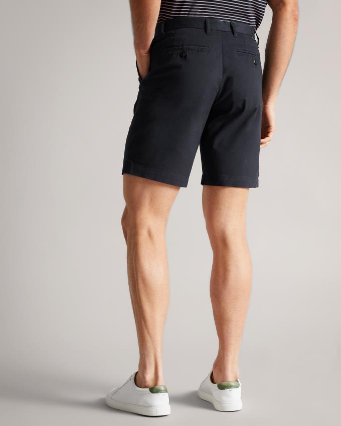 Short Ted Baker Chino Bleu Marine Homme | HEI-53148433